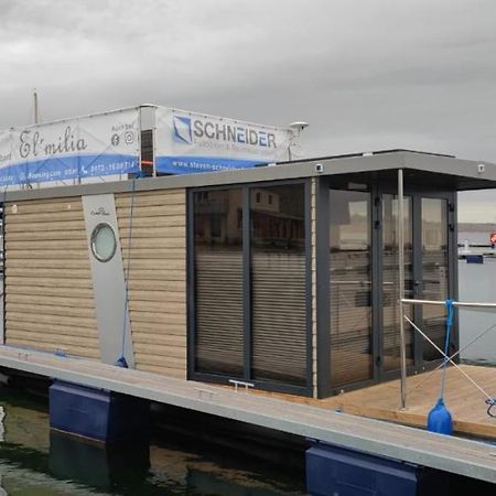 Mobiles Hausboot El'Milia Hotel Braunsbedra Eksteriør billede