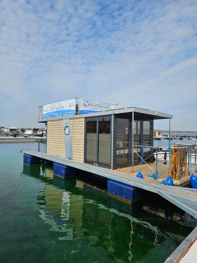 Mobiles Hausboot El'Milia Hotel Braunsbedra Eksteriør billede